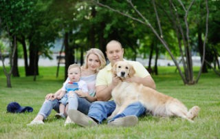 The Picture-Book Family Host With A Pet Labrador Called Molly!