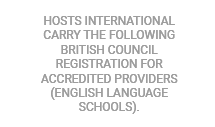 Hosts International and BC accreditations